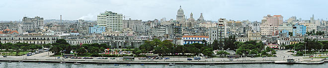 Vista panorámica Habana Vieja
